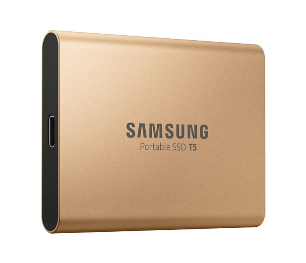 Samsung Portable SSD T5 500GB USB 3.1 Złoty - 490283 - zdjęcie 2